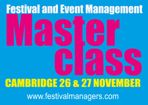 Cambridge Festival and Event Management Masterclass